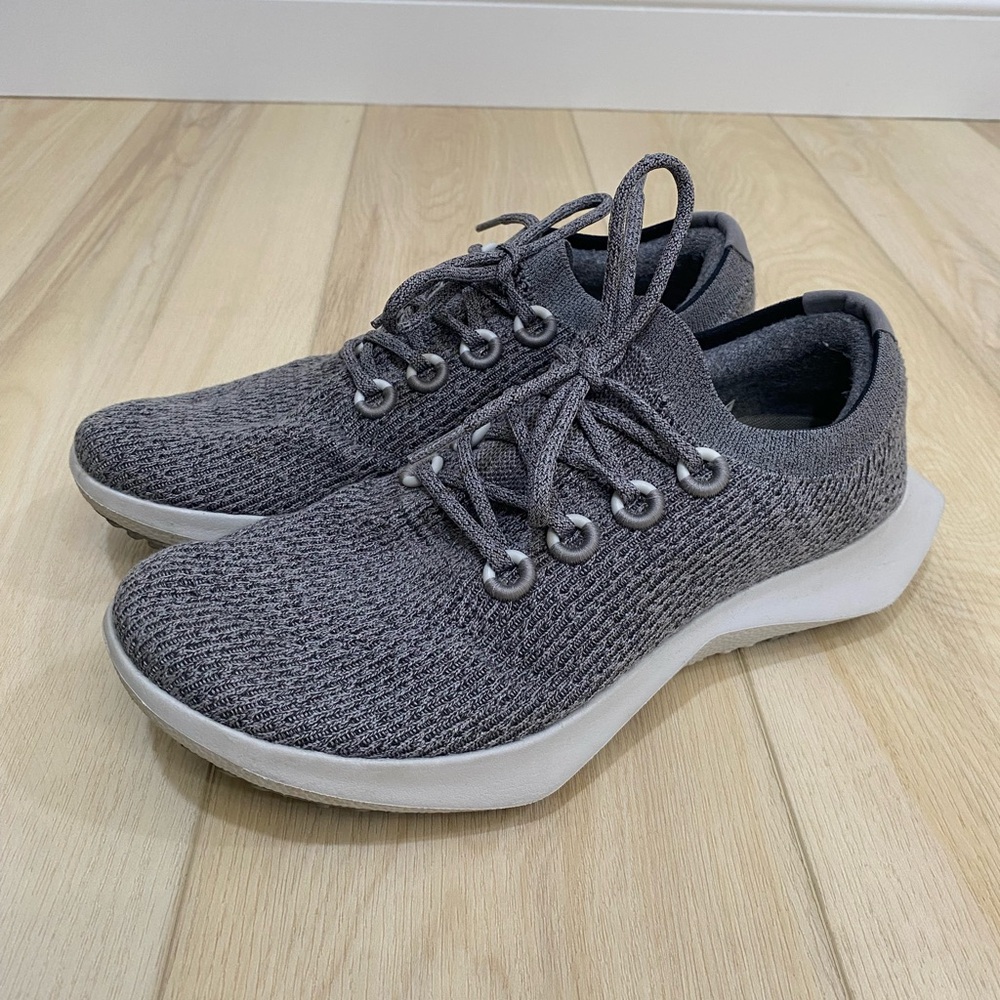 Allbirds TD2 Shoes Gray Tree Dasher 2 Running Mens Size 11 Nice!